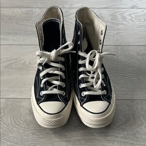 Converse Black High-Tops Sneakers